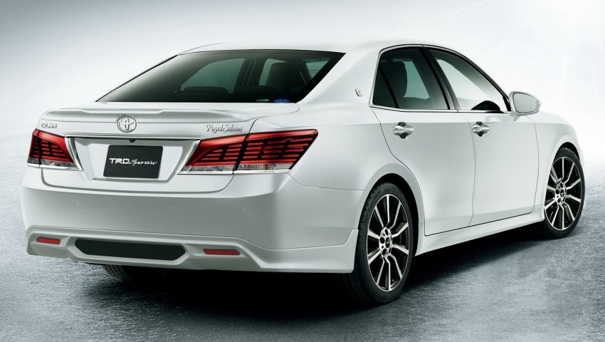 2016 Toyota Crown facelift receives TRD styling kits 390399