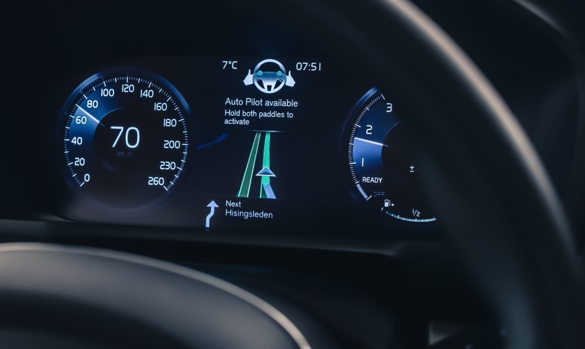 Volvo previews its Intellisafe Auto Pilot autonomous driving interface and how you can activate it 388499