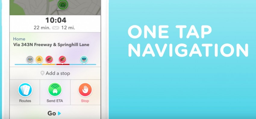 Waze 4.0 now simpler, cleaner with one tap navigation 394932