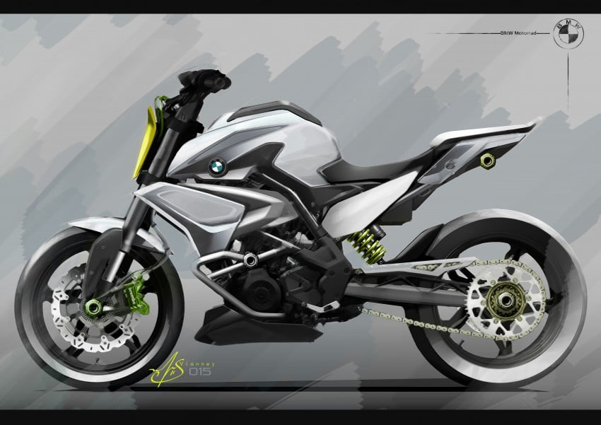 BMW Concept Stunt G 310 a single-cylinder stunt bike 389085