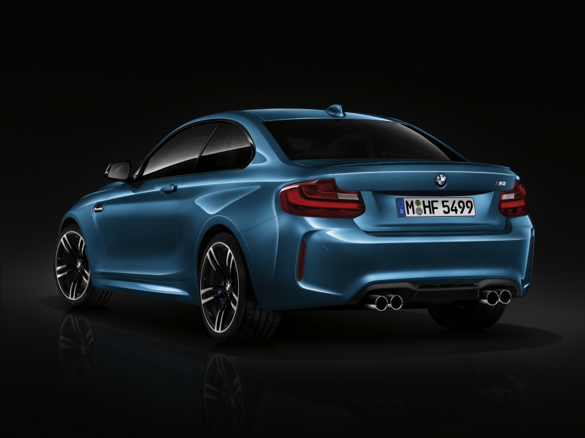 BMW M2 Coupe officially unveiled – 370 hp, 465 Nm 392197
