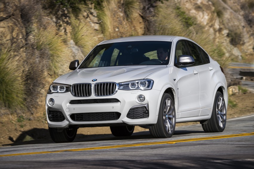 BMW X4 M40i unveiled – 360 hp, 0-100 km/h in 4.9 sec 447656