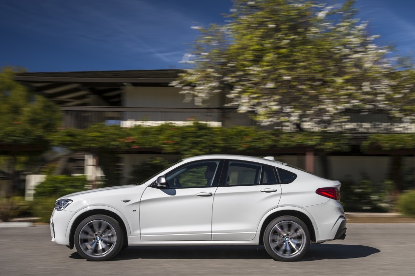 BMW X4 M40i unveiled – 360 hp, 0-100 km/h in 4.9 sec 447657
