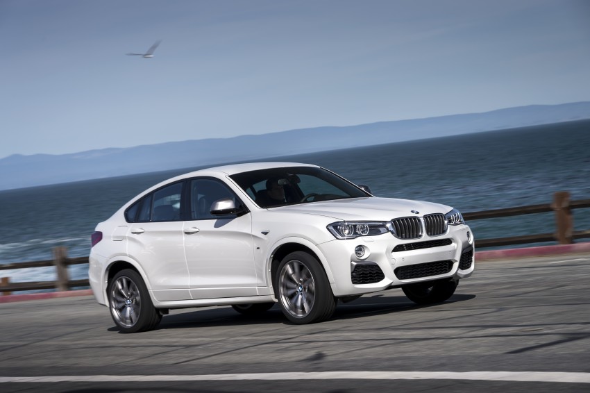 BMW X4 M40i unveiled – 360 hp, 0-100 km/h in 4.9 sec 447663