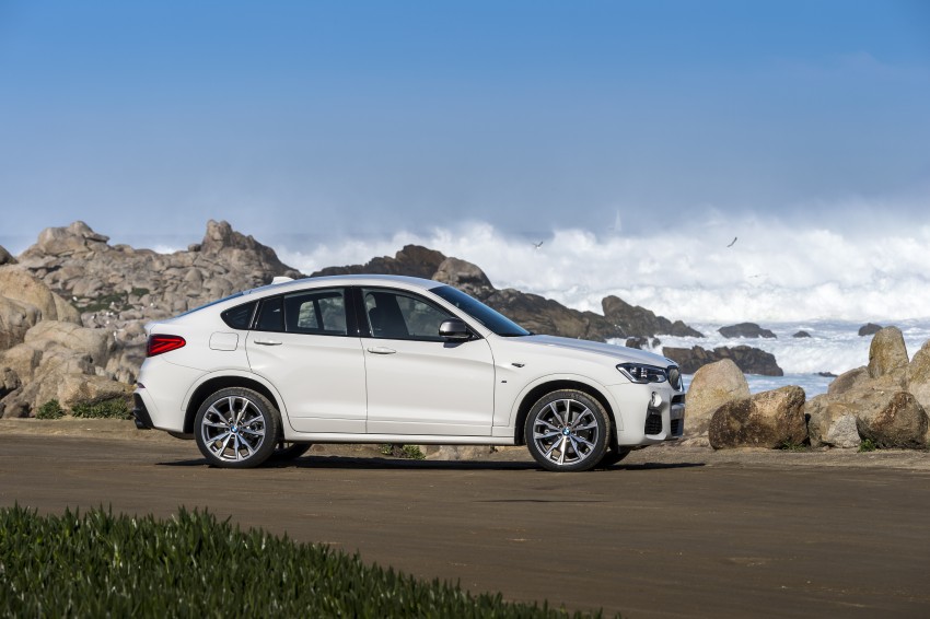 BMW X4 M40i unveiled – 360 hp, 0-100 km/h in 4.9 sec 447635