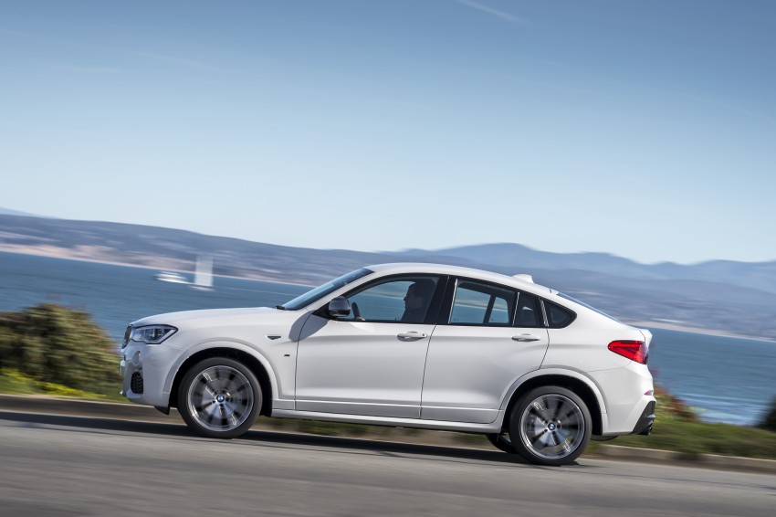 BMW X4 M40i unveiled – 360 hp, 0-100 km/h in 4.9 sec 447667