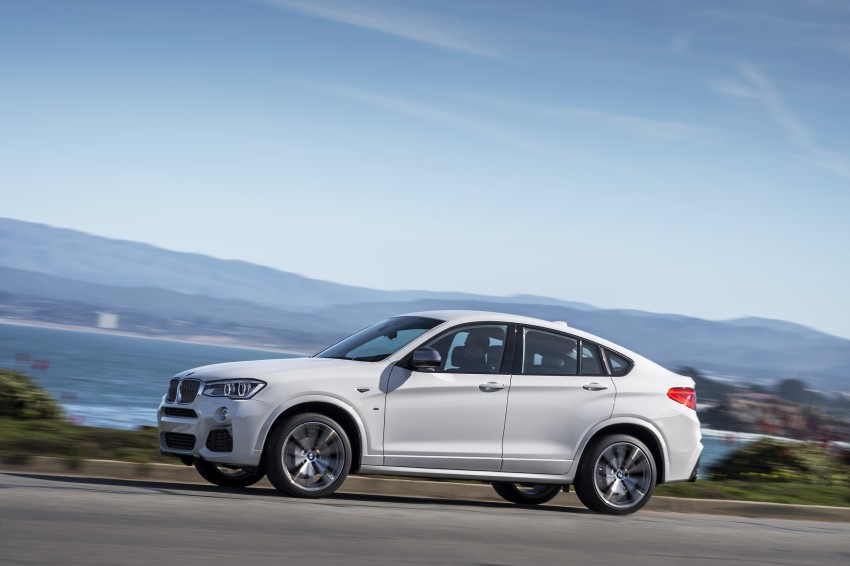 BMW X4 M40i unveiled – 360 hp, 0-100 km/h in 4.9 sec 447672