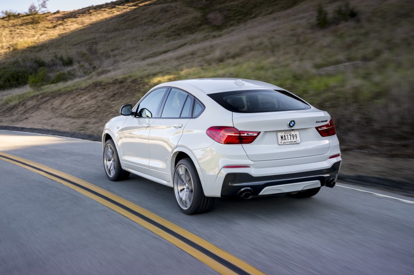 BMW X4 M40i unveiled – 360 hp, 0-100 km/h in 4.9 sec 447688