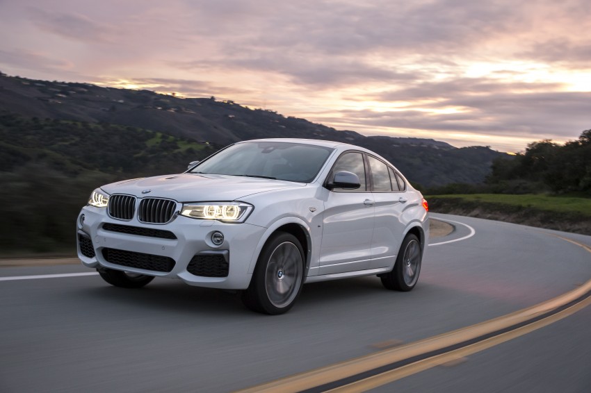 BMW X4 M40i unveiled – 360 hp, 0-100 km/h in 4.9 sec 447693