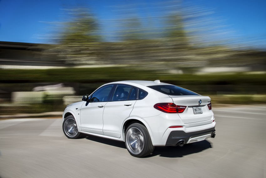 BMW X4 M40i unveiled – 360 hp, 0-100 km/h in 4.9 sec 447729