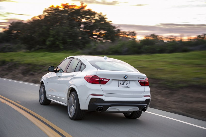 BMW X4 M40i unveiled – 360 hp, 0-100 km/h in 4.9 sec 447640