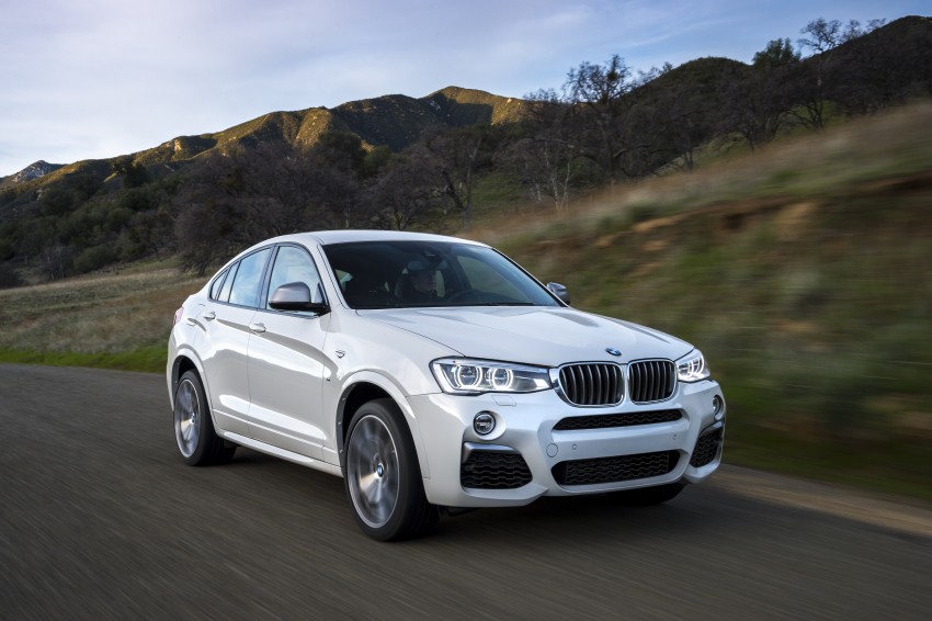 BMW X4 M40i unveiled – 360 hp, 0-100 km/h in 4.9 sec 447735