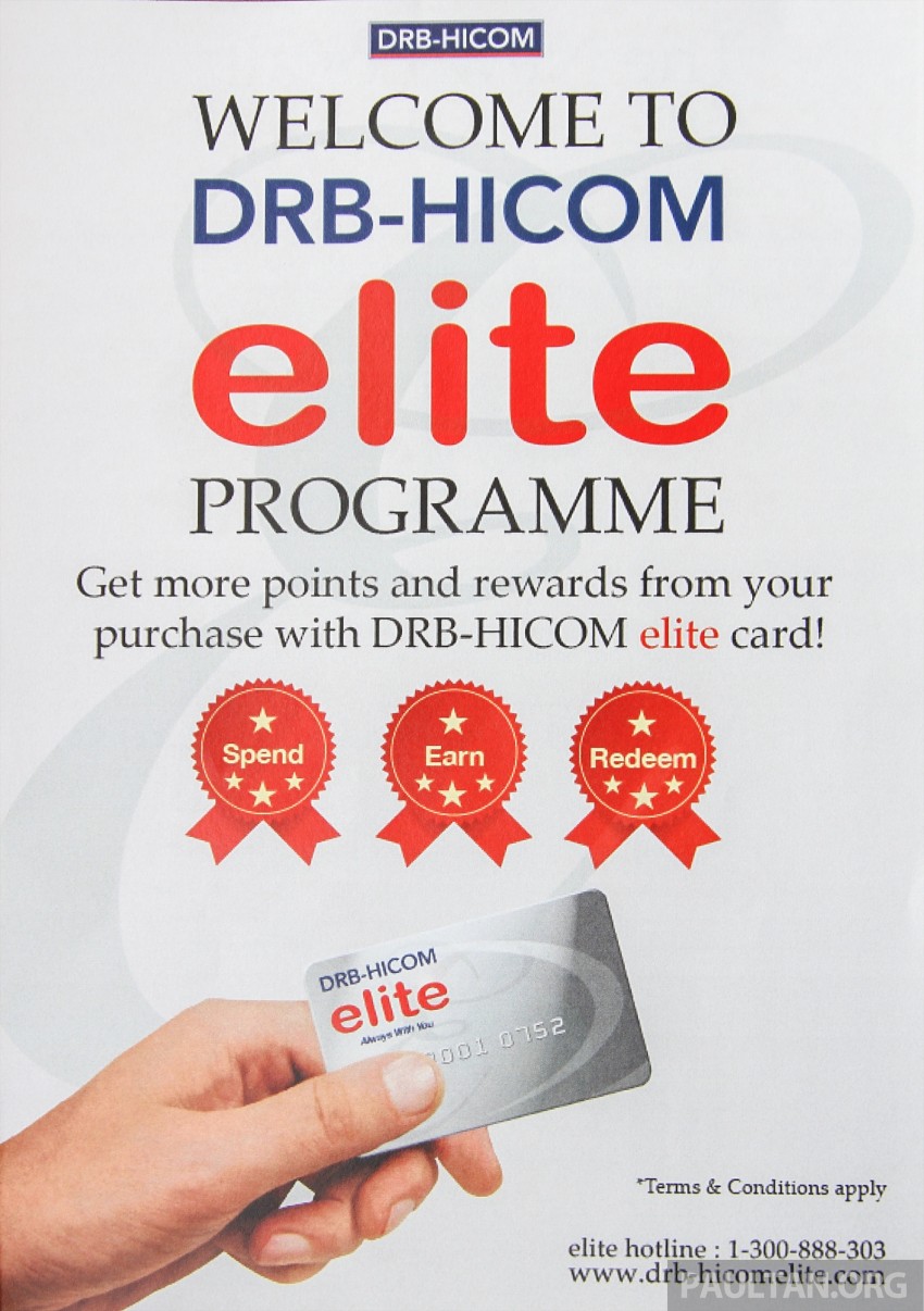 DRB-Hicom elite card loyalty programme introduced 386863