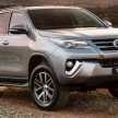 2016 Toyota Fortuner – Indonesian launch this month