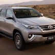 Toyota Fortuner gets detailed in Australian specs