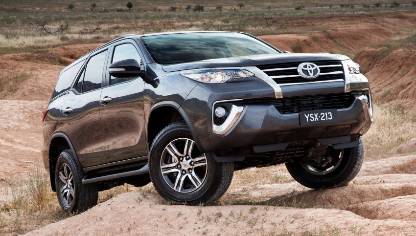 Toyota Fortuner gets detailed in Australian specs 394563