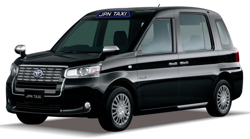 Toyota to show next-gen taxi for domestic market at Tokyo Motor Show; utilises LPG hybrid powertrain 397234