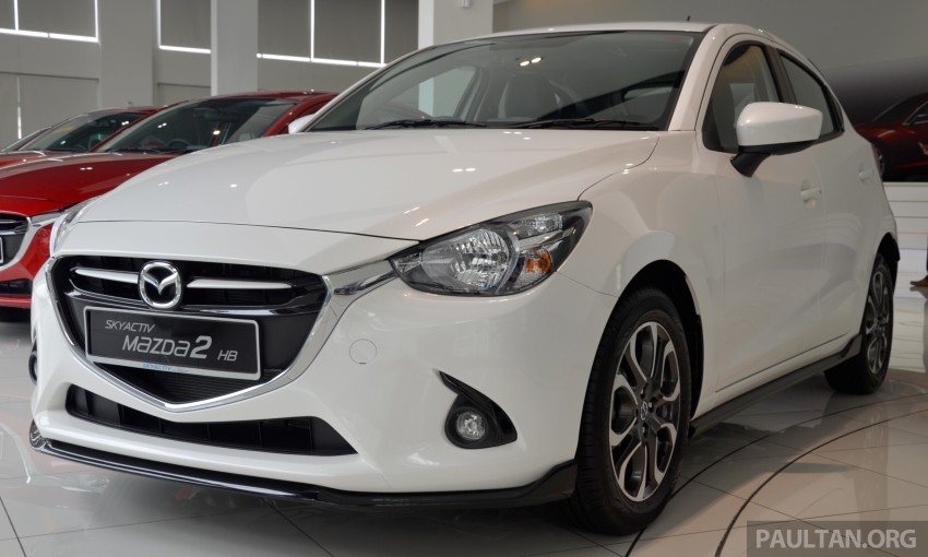 GALLERY: 2015 Mazda 2 1.5 hatch with “Sports” kit 395228