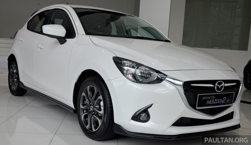 GALLERY: 2015 Mazda 2 1.5 hatch with “Sports” kit 395229