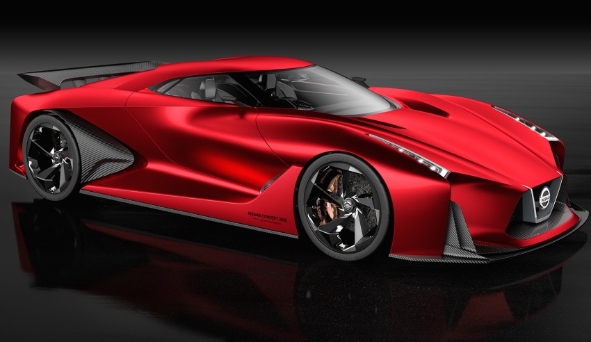 Nissan Concept 2020 Vision Gran Turismo – hot in red 388169