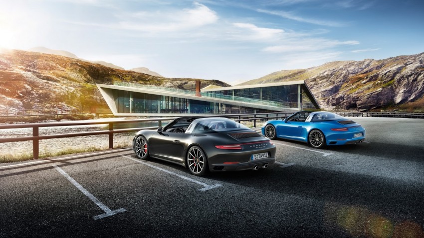 2016 Porsche 911 Carrera 4, Targa 4 AWD revealed 390169