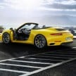 2016 Porsche 911 Carrera 4, Targa 4 AWD revealed