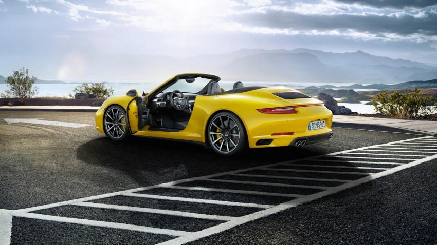 2016 Porsche 911 Carrera 4, Targa 4 AWD revealed 390182