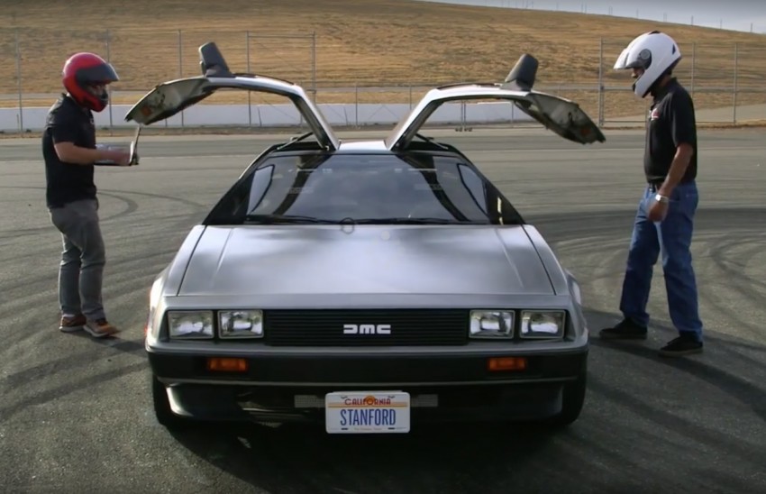 Stanford’s DeLorean MARTY, an autonomous drift car 396943