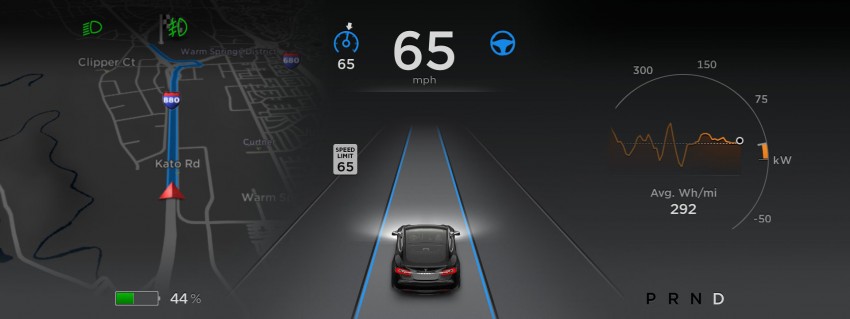 Tesla Model S gets software version 7.0 update – enhances semi-autonomous driving capabilities 392844