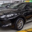 Toyota Harrier Premium ‘Style Ash’ editions for Japan