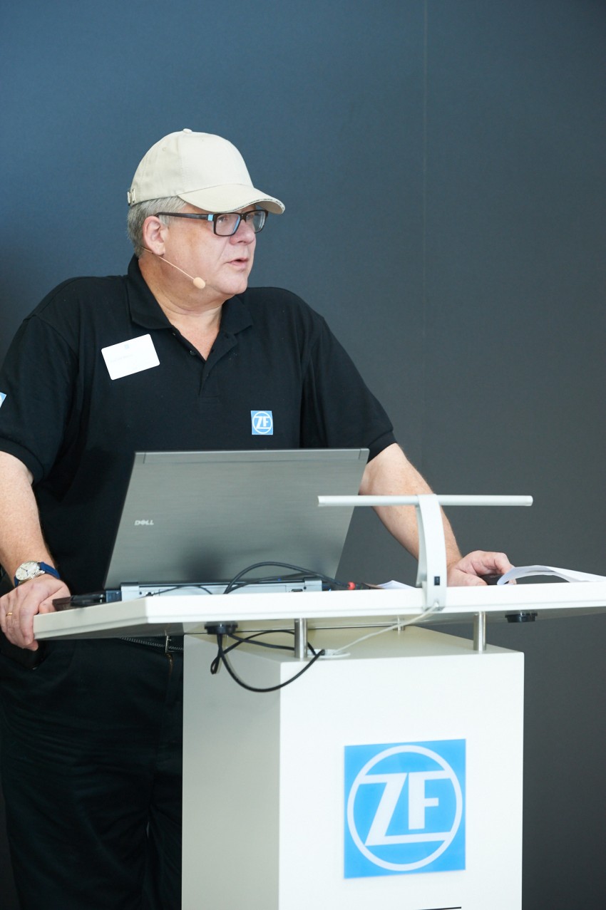 ZF technology showcase – writing the future with TRW 412358