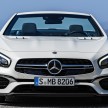 R231 Mercedes-Benz SL facelift unveiled – SL 400, SL 500, AMG SL 63, SL 65 get new looks, added power