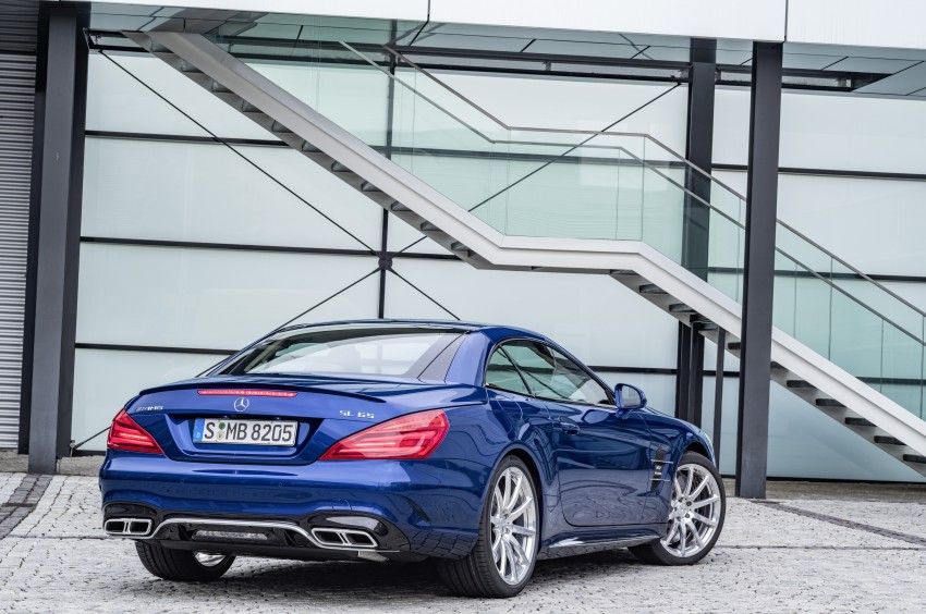 R231 Mercedes-Benz SL facelift unveiled – SL 400, SL 500, AMG SL 63, SL 65 get new looks, added power 409406