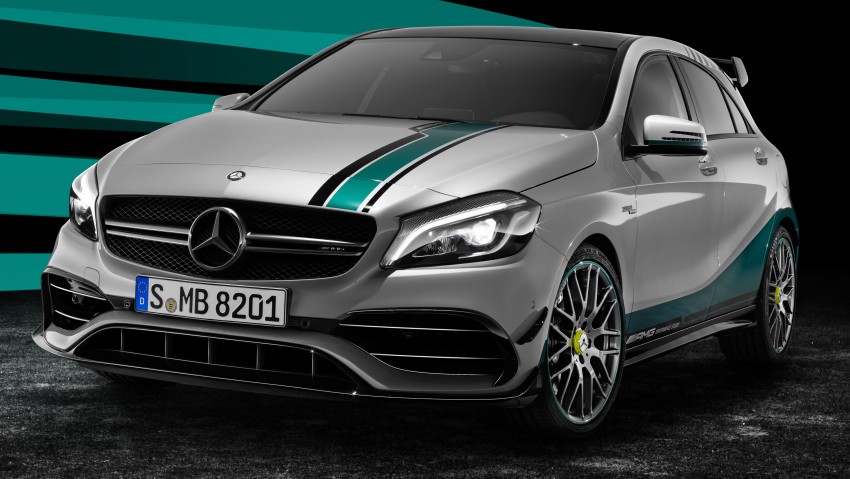 Mercedes-AMG A 45 2015 World Champion Edition unveiled – celebrate drivers’ and constructors’ F1 titles 413123