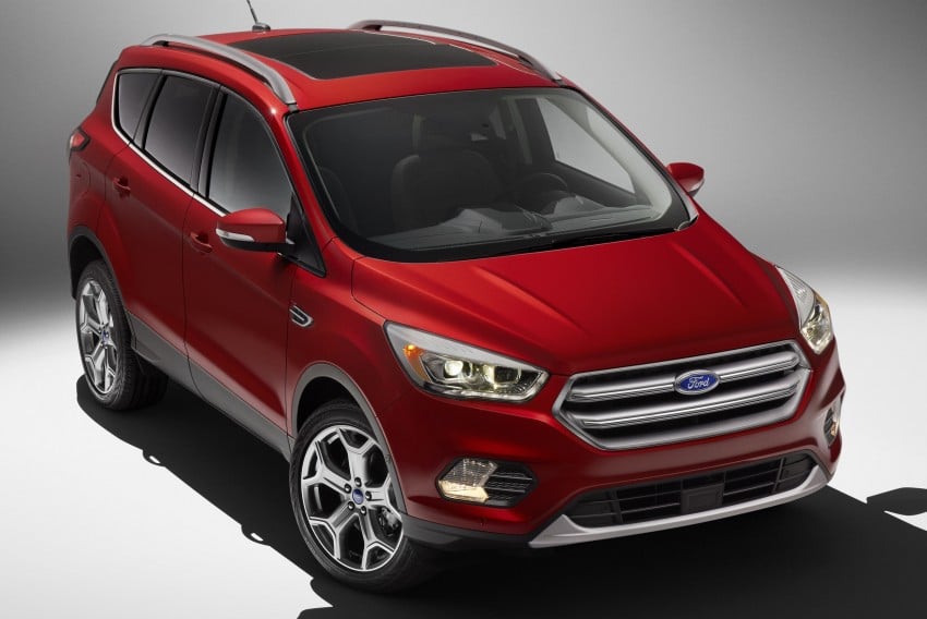 2017 Ford Kuga facelift unveiled ahead of LA debut 408603