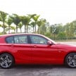 BMW 118i Sport now in Malaysia – 3-cyl 1.5L, RM189k