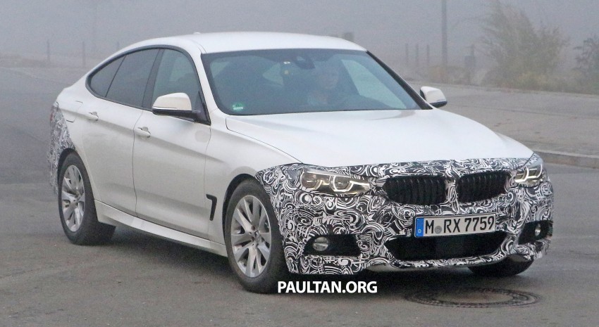 SPYSHOTS: BMW 3 Series GT LCI almost bares it all 404996