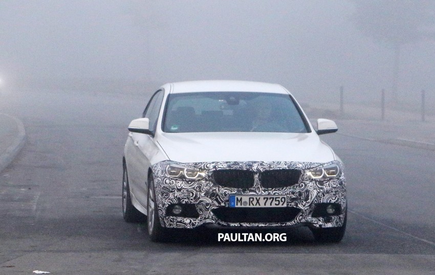 SPYSHOTS: BMW 3 Series GT LCI almost bares it all 404997