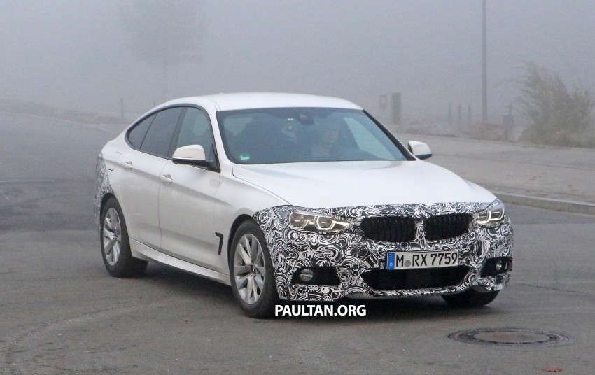 SPYSHOTS: BMW 3 Series GT LCI almost bares it all 404998