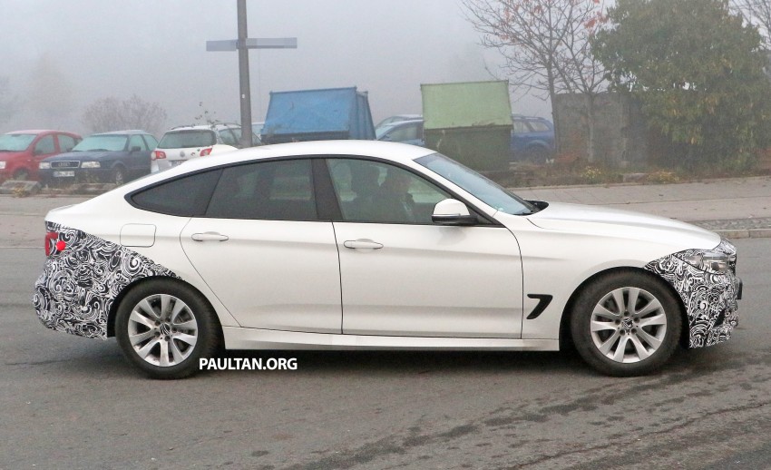 SPYSHOTS: BMW 3 Series GT LCI almost bares it all 405000