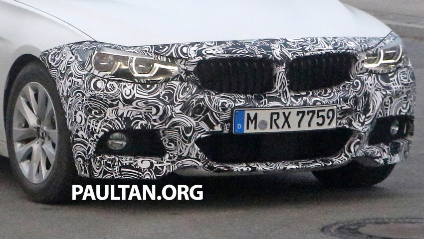 SPYSHOTS: BMW 3 Series GT LCI almost bares it all 405003
