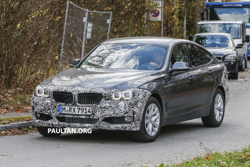SPYSHOTS: BMW 3 Series GT LCI almost bares it all 407548