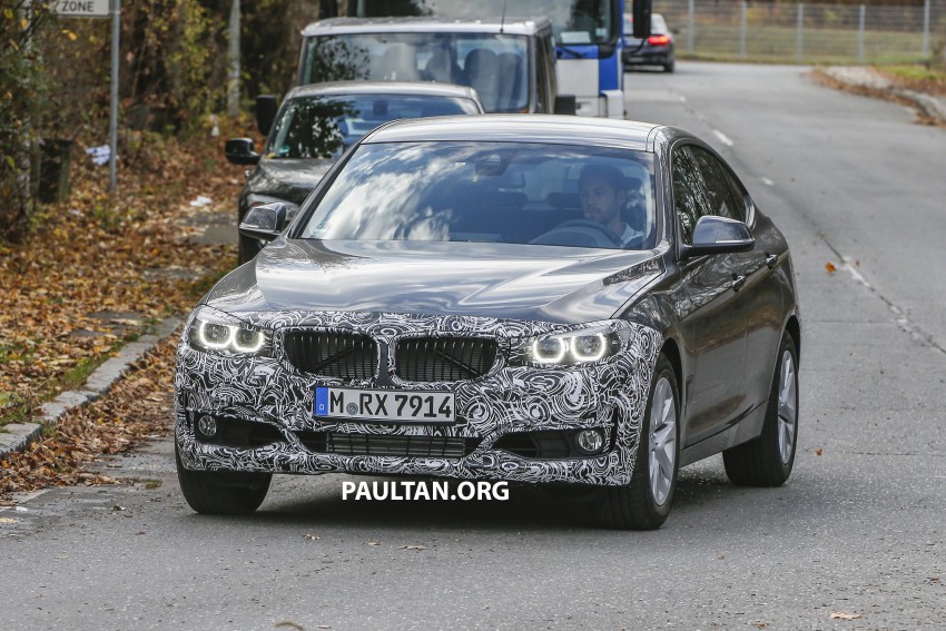 SPYSHOTS: BMW 3 Series GT LCI almost bares it all 407549