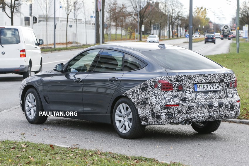 SPYSHOTS: BMW 3 Series GT LCI almost bares it all 407551