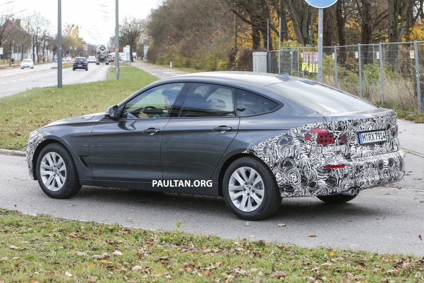 SPYSHOTS: BMW 3 Series GT LCI almost bares it all 407552