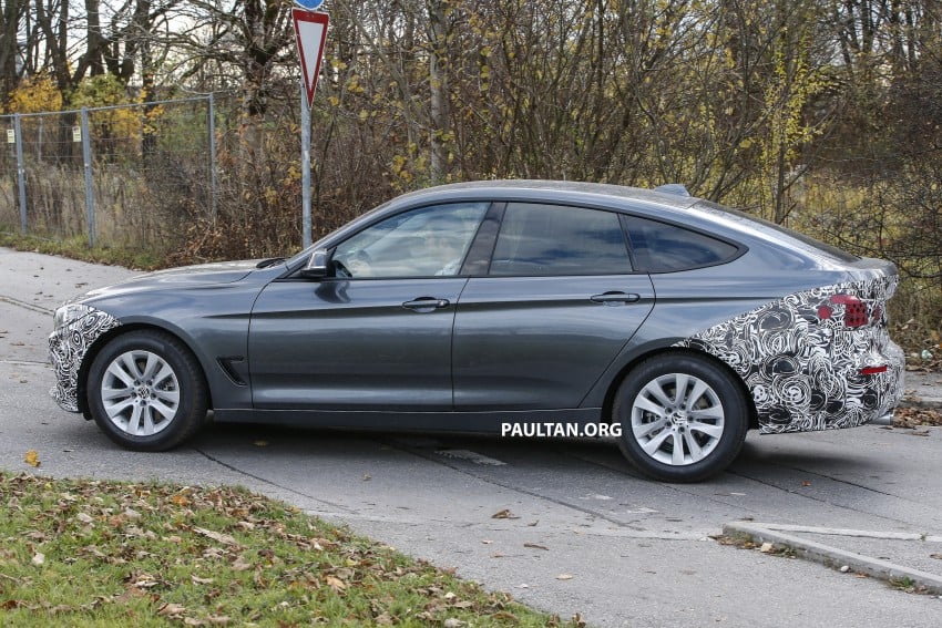 SPYSHOTS: BMW 3 Series GT LCI almost bares it all 407553