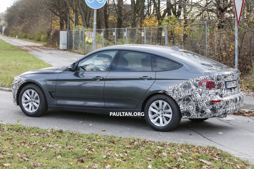 SPYSHOTS: BMW 3 Series GT LCI almost bares it all 407555