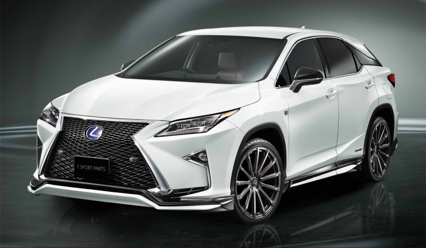 Lexus RX TRD bodykit debuts, gets improved stability 400939