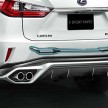 Lexus RX TRD bodykit debuts, gets improved stability