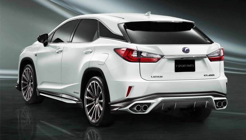 Lexus RX TRD bodykit debuts, gets improved stability 400941